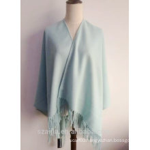 Fashion women plain winter poncho shawl